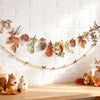 8.2 Ft Fall Woodland Animal Garland Watercolor Fall Leaves Banner