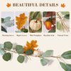 Fall Banners for Inside, Hanging Decoration, Happy Garland