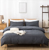 Washed Cotton Duvet Cover 4 Pieces