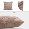 Short Wool Throw Cushion Covers
