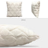 Short Wool Throw Cushion Covers