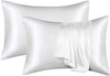 Silky Satin Pillow Cases 2 Pack Shams