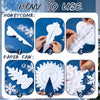 14 Pcs Christmas Hanging Decorations, Snowflakes and Honeycomb Ornaments