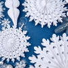 14 Pcs Christmas Hanging Decorations, Snowflakes and Honeycomb Ornaments