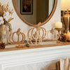 4 Pcs Fall Pumpkin Decor, Fall Decoration for Home, Pumpkin Centerpieces