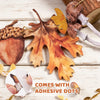 8.2 Ft Fall Woodland Animal Garland Watercolor Fall Leaves Banner