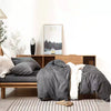 Washed Cotton Duvet Cover 4 Pieces