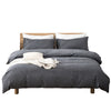 Washed Cotton Duvet Cover 4 Pieces