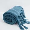 Knit Woven Throw Blanket