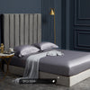 100% Cotton Breathable Bed Fitted Sheet