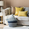 Cotton Embossing Throw Cushion Cover
