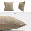 Pure Linen Burlap Cushion Cover